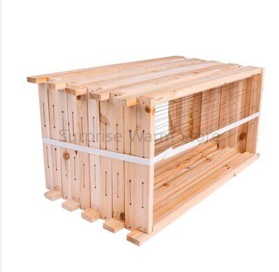 Bee nest box bee intended beehive special nest frame box beekeeping tool fir complete set of 10: Default Title