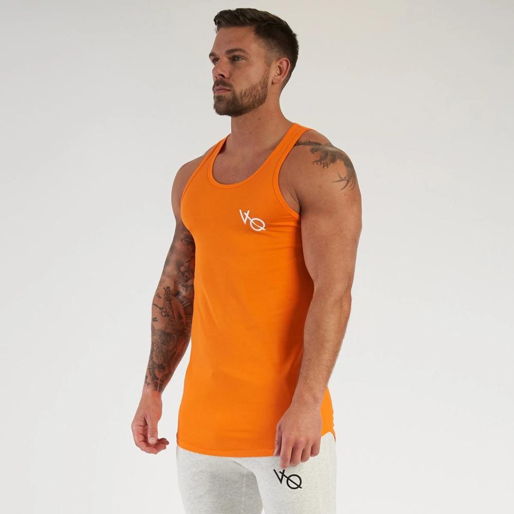 Männer Basketball-Ausbildung anzug Sport weste Neue herren Fitnessstudio Fitness weste strecken weste männer baumwolle solide-farbe Sport weste