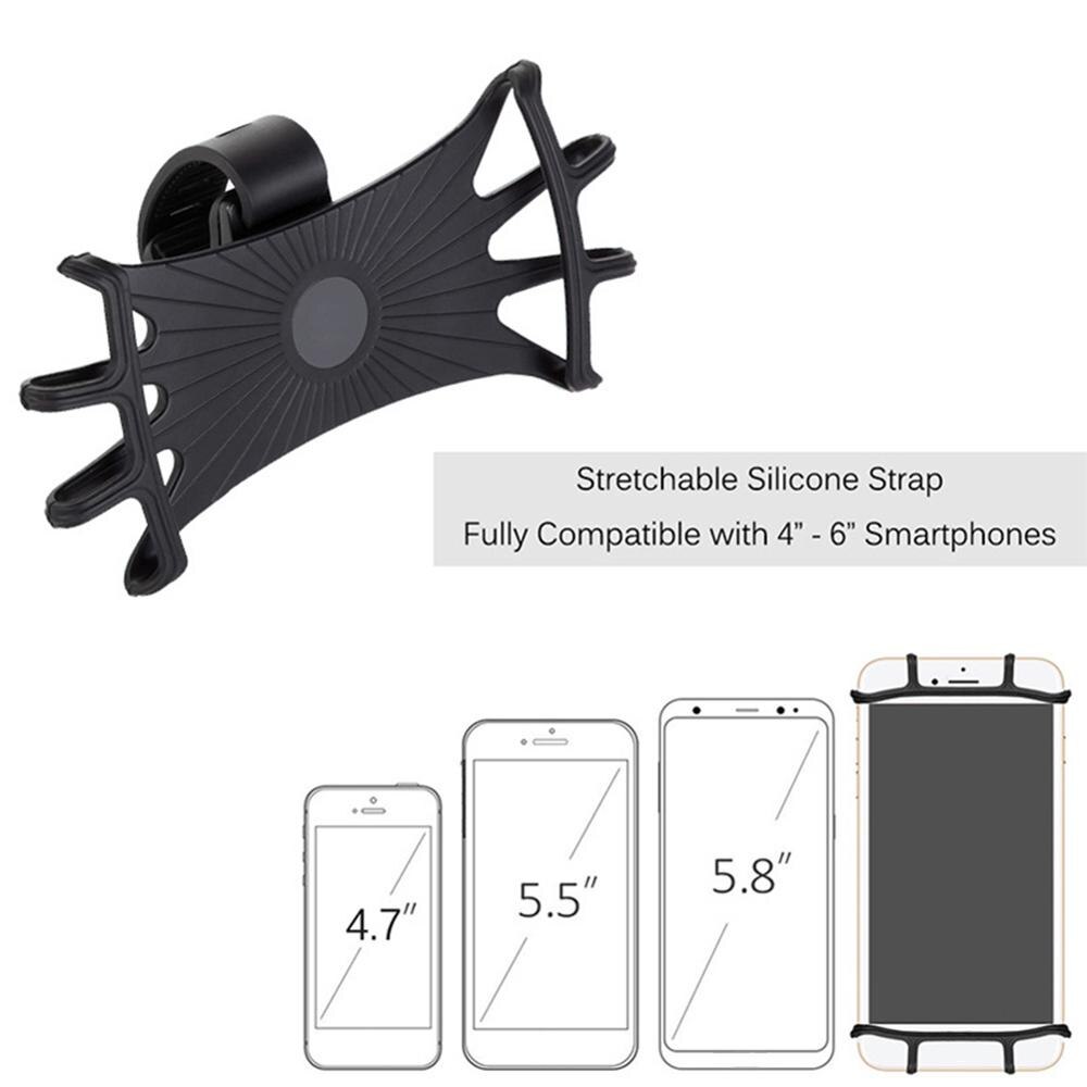 Soporte Universal para manillar de bicicleta, accesorios para iPhone 8, Samsung y Huawei