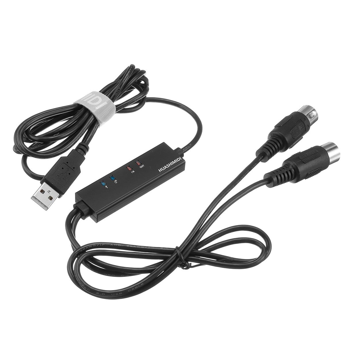 Midi Naar Usb Adapter Kabel Bedraad Bluetooth Draadloze Kabel Adapter Converter Voor Pc Naar Music Keyboard Adapter Cord