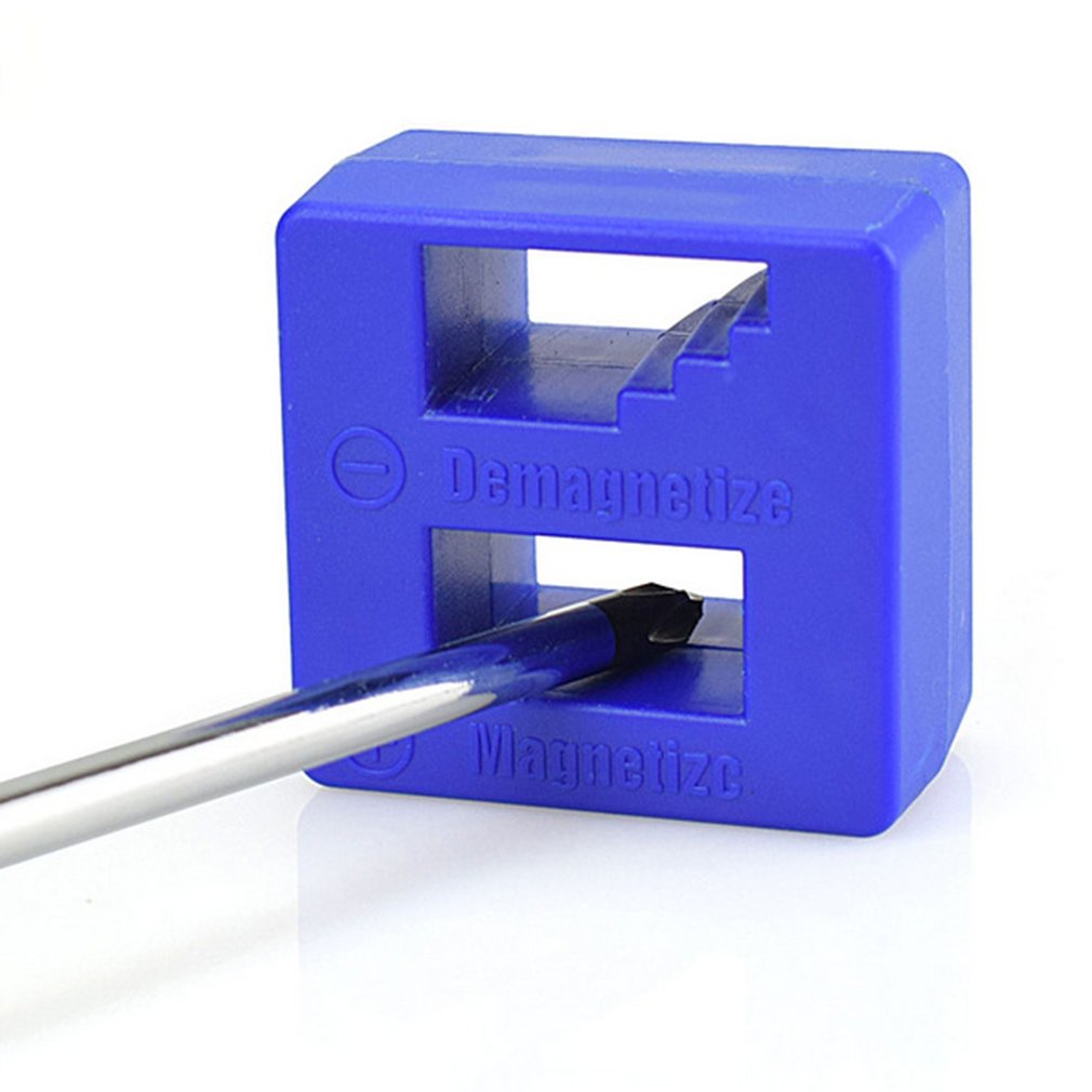 Mini Draagbare Quick Magnetizer Demagnetizer Magnetische Pick Up Tool Voor Schroevendraaier Tips Schroef Bit Magnetische Reparatie Tool