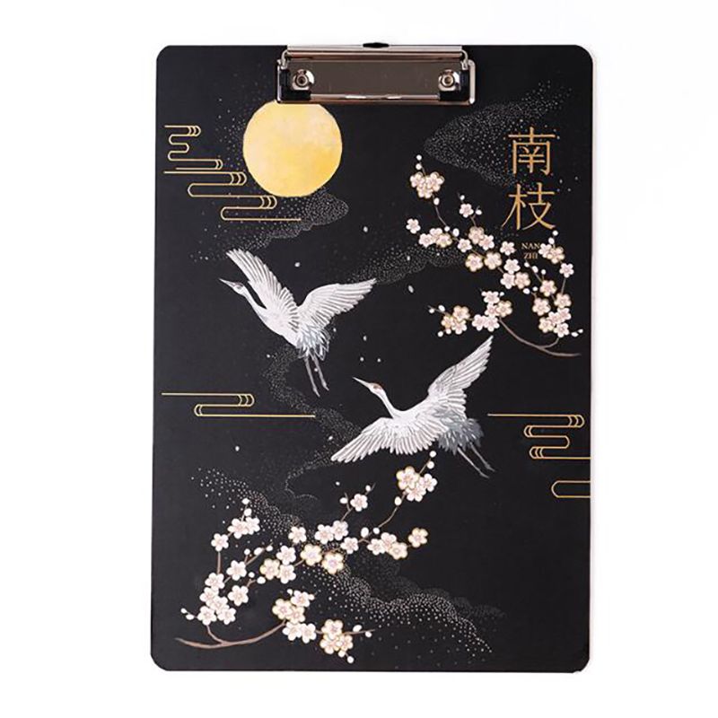 Pince pour classeur, presse-papiers en bois, classeurs A4, Style chinois rétro, pour le bureau