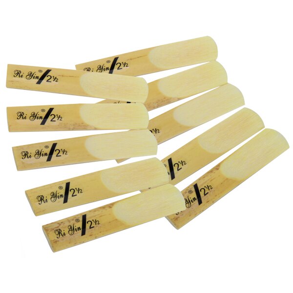 10pcs Reed Strength 2.5 2-1/2 Reeds Bamboo for alto Saxophones