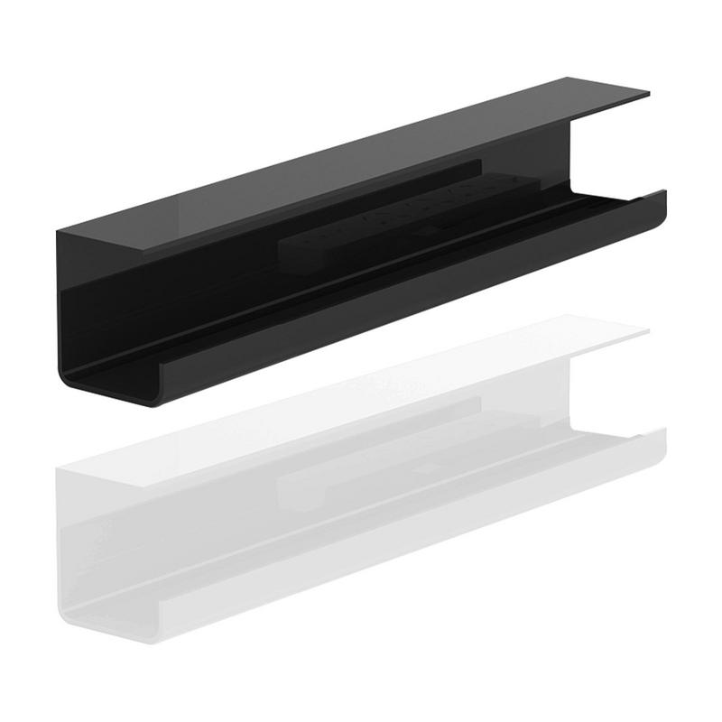 Unter Tisch Kabel Organizer unter Schreibtisch Kabel rinne Draht Organizer keine Sporn doppelseitiger Kleber verbreitert