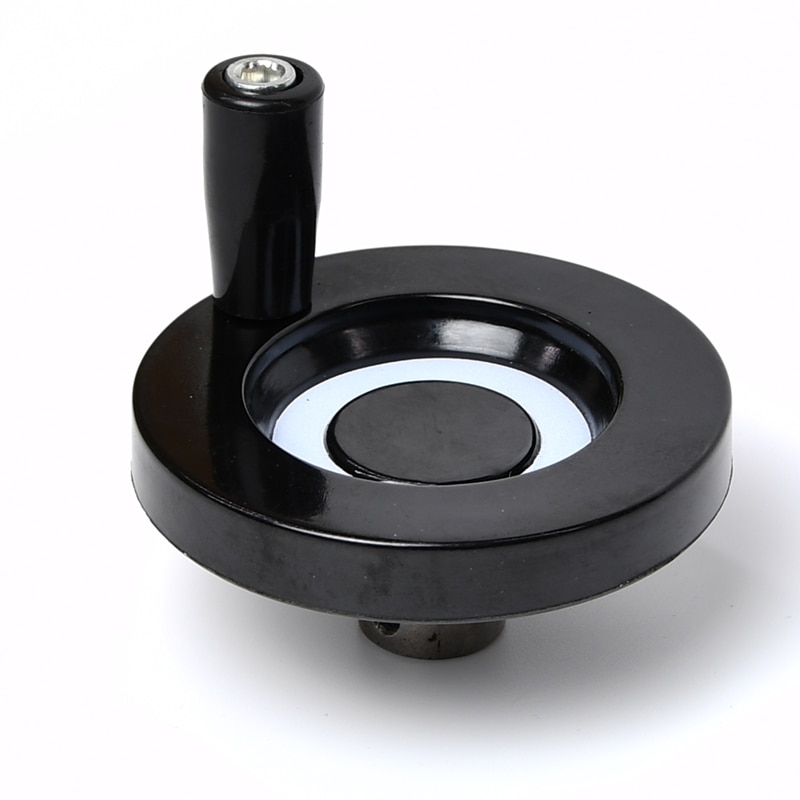 1PC CNC 3D Printer T8 lead screw T12 T10 Trapezoidal Lead Screw hole diameter 8mm 10mm 12mm hand wheel Diameter 80mm