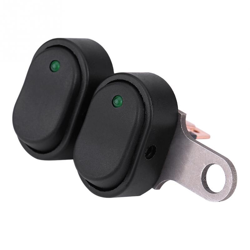 12 V Universal- Motorrad Roller LED-scheinwerfer Lenker Licht Scheinwerfer Einstellbare montieren Wasserdichte Auf Aus-schalter mit Anzeige: Größe1
