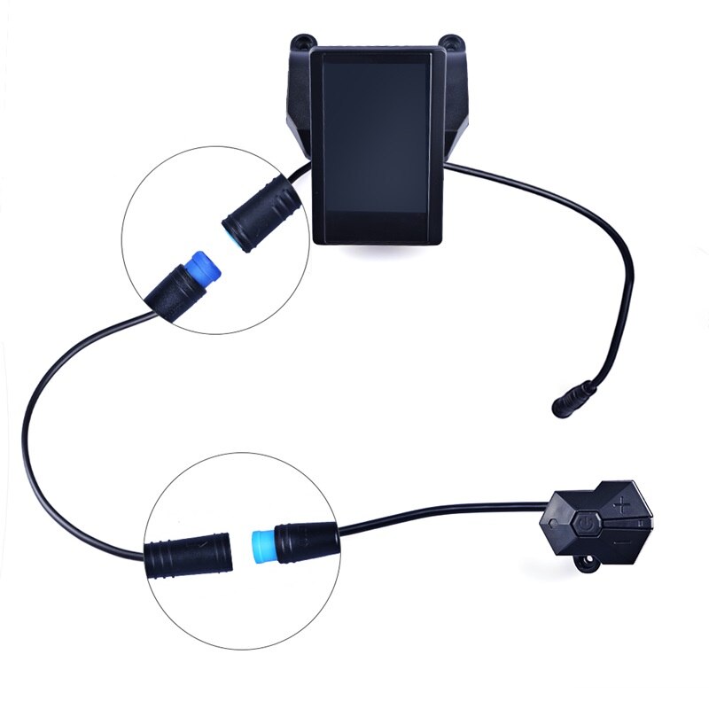 Elektrische Fiets 850C P850C Display Schakelaar Controller Verlengkabel Voor Bafang BBS01 BBS02 Bbshd Mid Drive Ebike Motor Accessoire