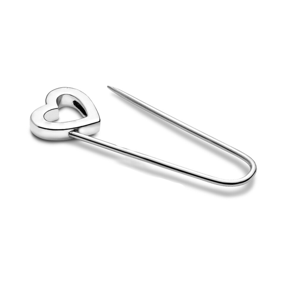 925 Sterling Silver charm Love brooch "Suitable For Women wear Fit Original Bracelet DIY " Jewelry