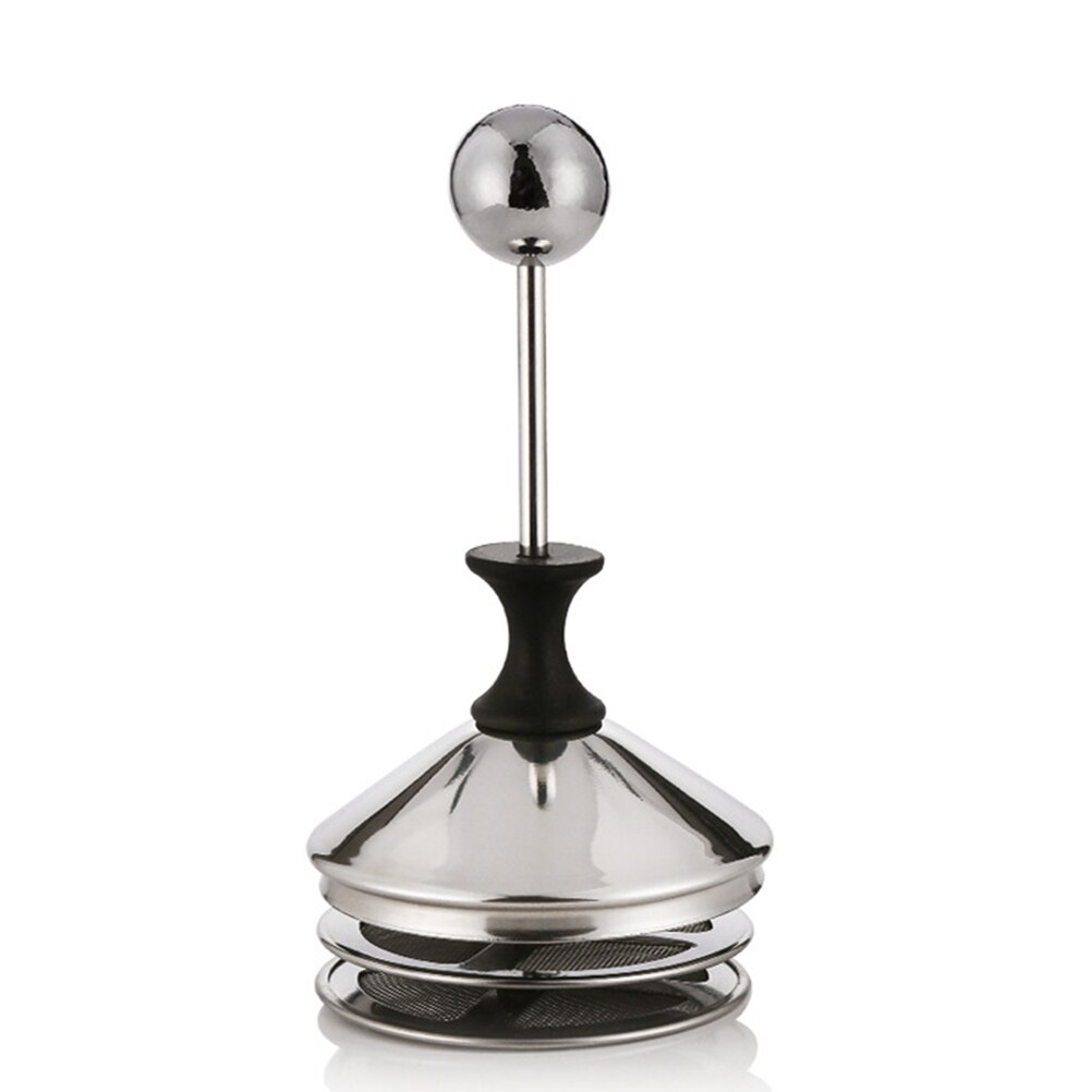 Edelstahl Handgemachte Milchaufschäumer Doppel Mesh Milch Creamer Milch Schaum Maker (800CC)