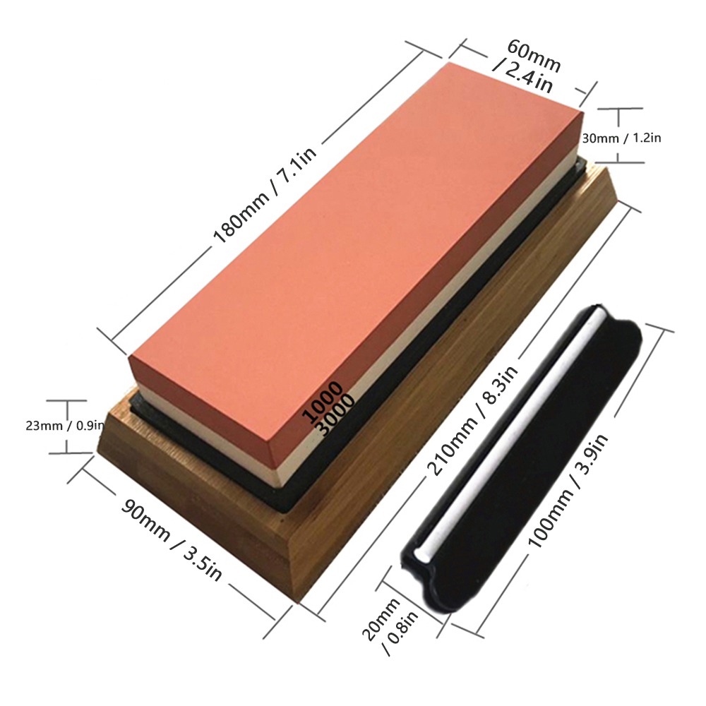 Messenslijper 400/1000 3000/8000 Grit Slijpsteen Professionele Slijpsteen Cut Slijpen Mes Slijpsteen Set Keuken Gereedschap: 1000 3000 Grit C