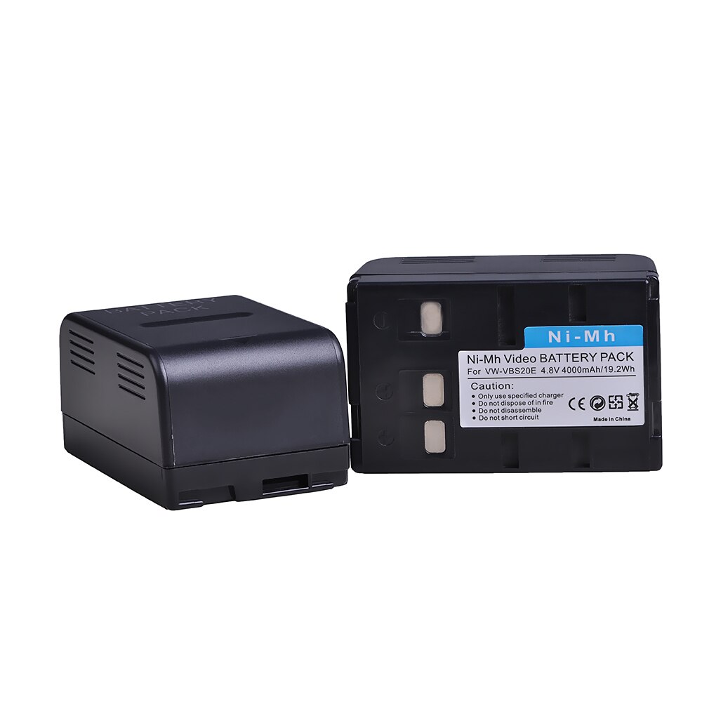 4000mAh akumulator Ni-MH bateria robić baterii Panasonic HHR-V212 P-V212 VW-VBS20E VW-VBS10E VSB0200 P-V211 NV-VX10 RX11np R500EN