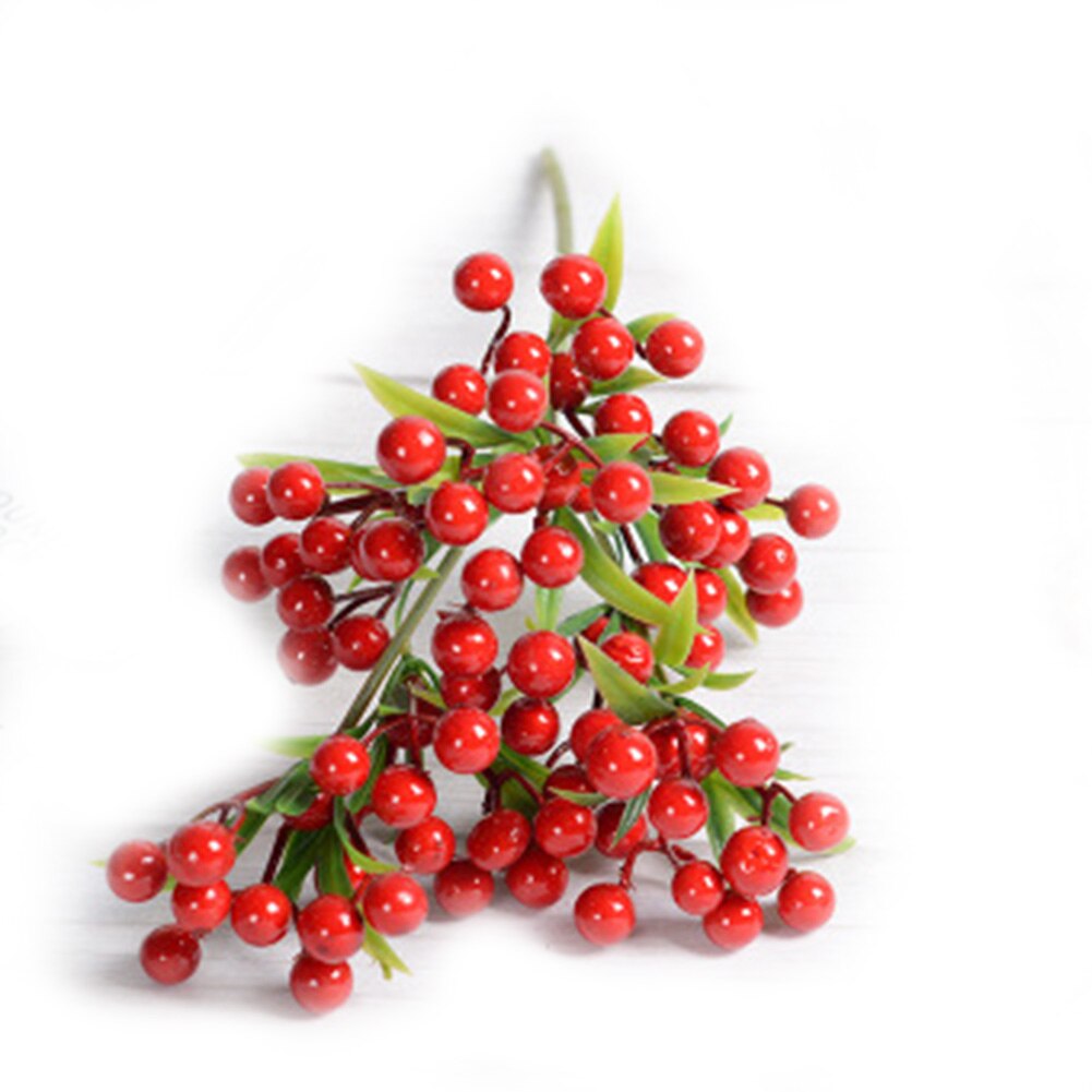 Ivy Red Berry Berries Bush Bouquet Christmas Vine Holly Xmas Festive Fern Home Office SNO88