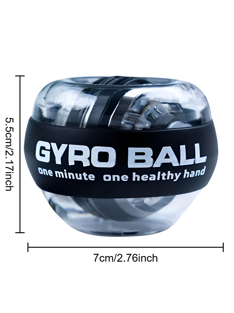 Forearm Exerciser Muscle Fitness Equipment Gyroscope Gyro Wrist Ball Booster Trainer Hand Exercise Grip Glow