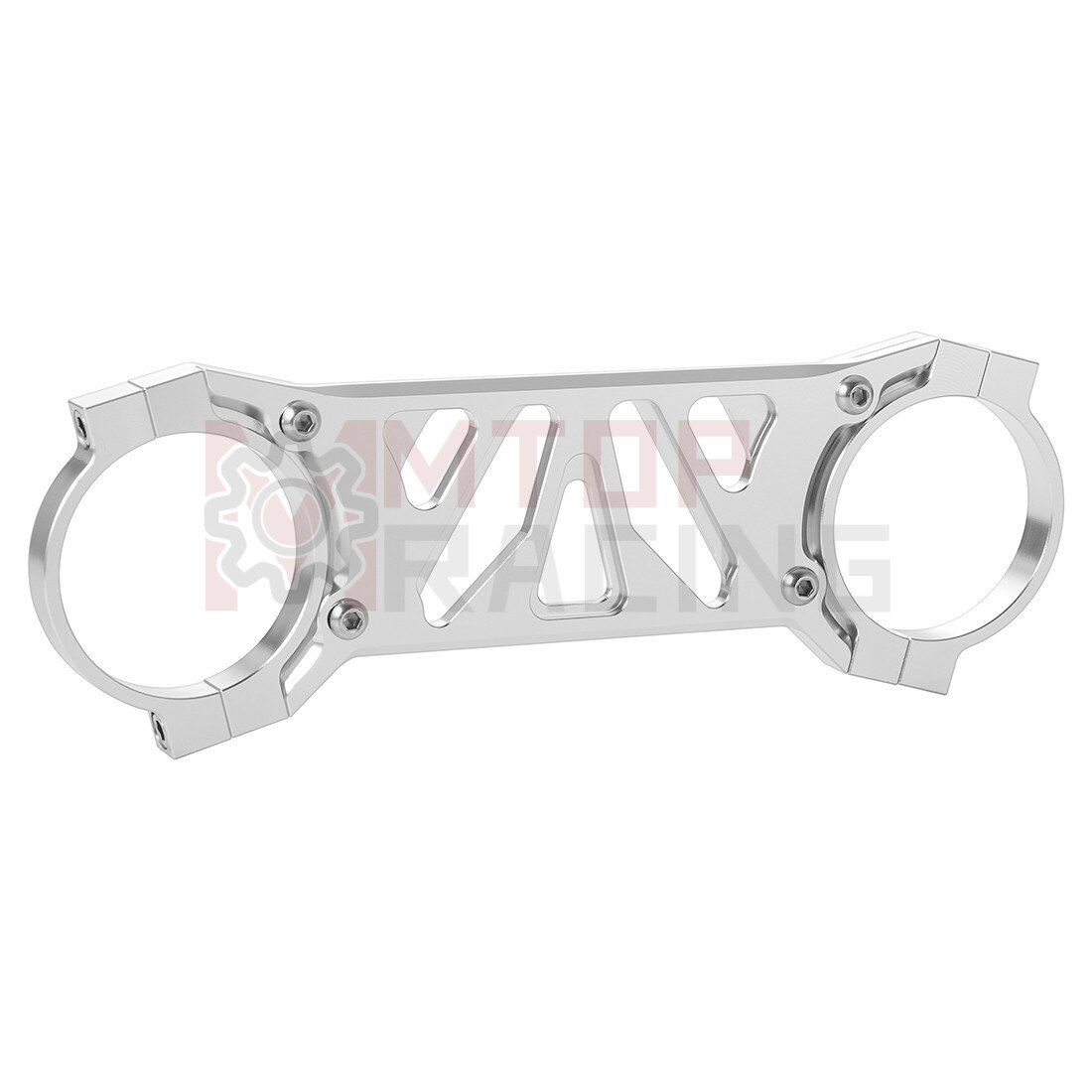 Supporto forcella stabilizzatore forcella anteriore per Yamaha RZ350 4U0 1981-1982 RZ250 4L3 RD250LC 1981-1983 argento oro
