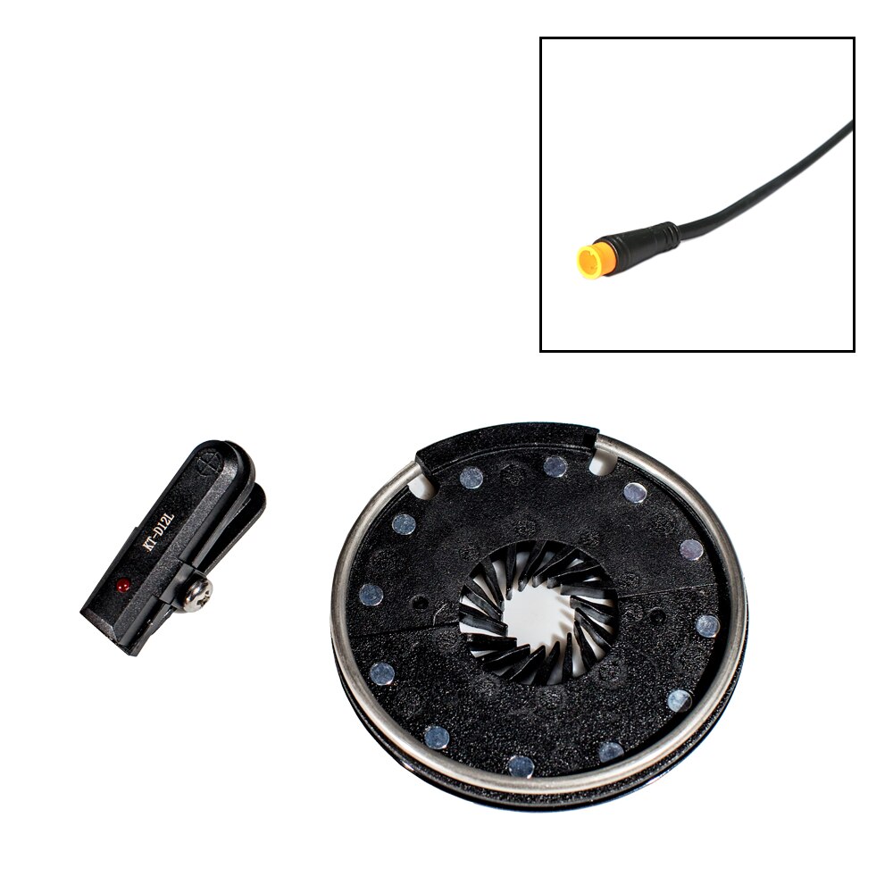 EJOYQI KT D12L PAS Sensor 12 Magnets Pedal Assist Sensor SM Waterproof Ebike PAS Sensor Electric Bicycle Accessories: waterproof