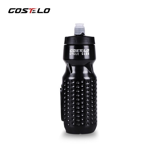 Innovation Costello-botella de agua para bicicleta, recipiente de ajuste magnético, botella de agua deportiva, frascos de vidrio de 710 Ml: black 1 pcs