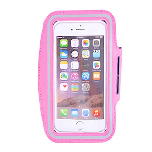 Armband Voor Samsung Galaxy A5 A5000 Gym Running Sport Mobiele Telefoon Cover Bag Holder Case Voor Samsung Galaxy A5 A5000 telefoon Op Hand: Roze