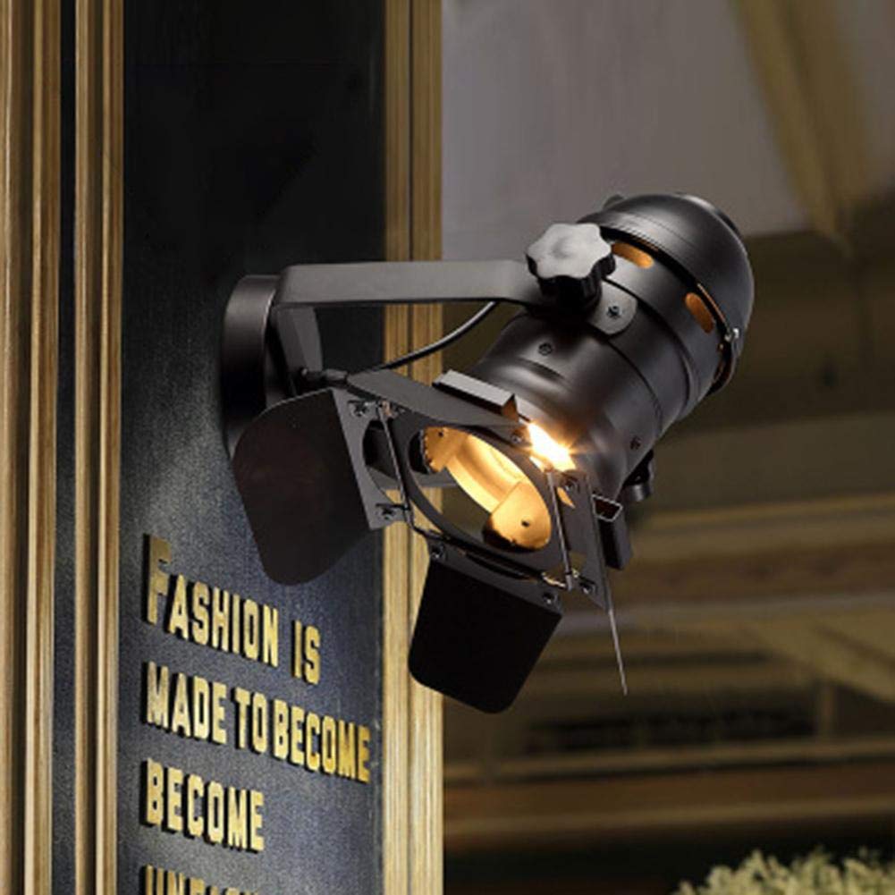 E27 ljusrammonterat tak led spår spotlight loft rail ljus svart spårlampa med klädaffär butiksbelysningsarmaturer