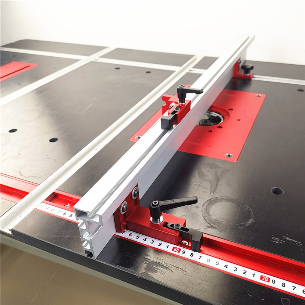 Aluminium Alloy T-track Slot Miter Track Jig Fixture Saw Table Chute for Router Table Bandsaws Woodworking DIY Tools
