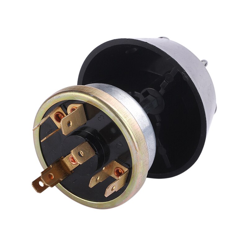 Bouton-poussoir étanche en métal, 12V, pour éclairage et klaxon