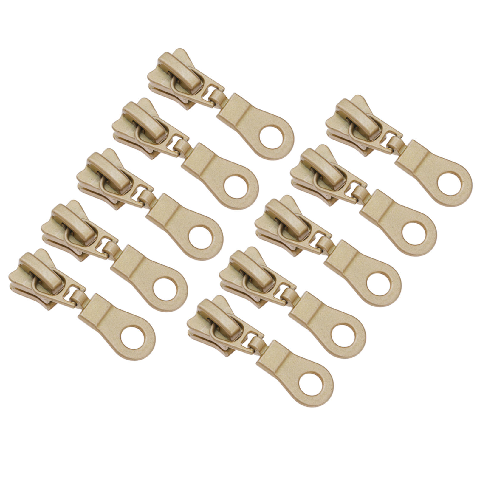 10/11Stck 40*12mm Zink-legierung Reißverschluss Schieberegler Metall Reißverschluss Schieberegler Reißverschlüsse Kopf DIY Koffer Kleidung tasche Reparatur NäHenne Zubehör: Gold  10Stck