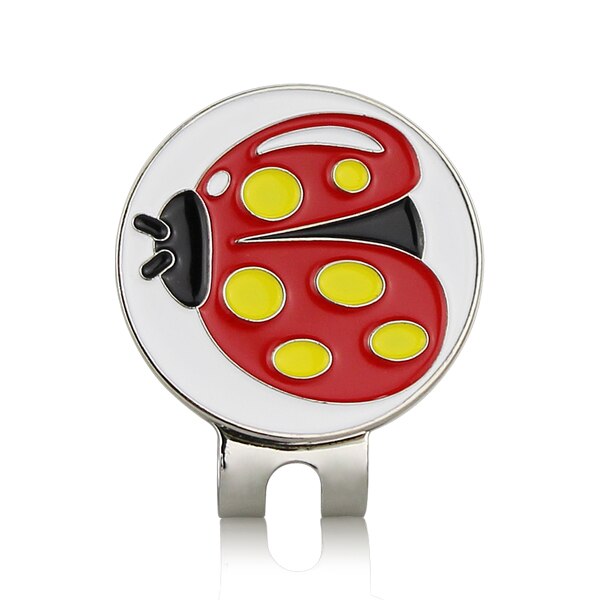 1pcs Golf Ball Maker With Golf Hat Clip Magnetic Alloy Marker Golf Accessories Animal style 24 Kinds For Choic: S