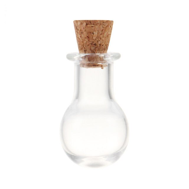 Mini frasco de vidro transparente, 50 peças amostra vazia garrafa dos desejos frascos de armazenamento vazio diy pingentes rolha decoração de casa rolha: Style 010