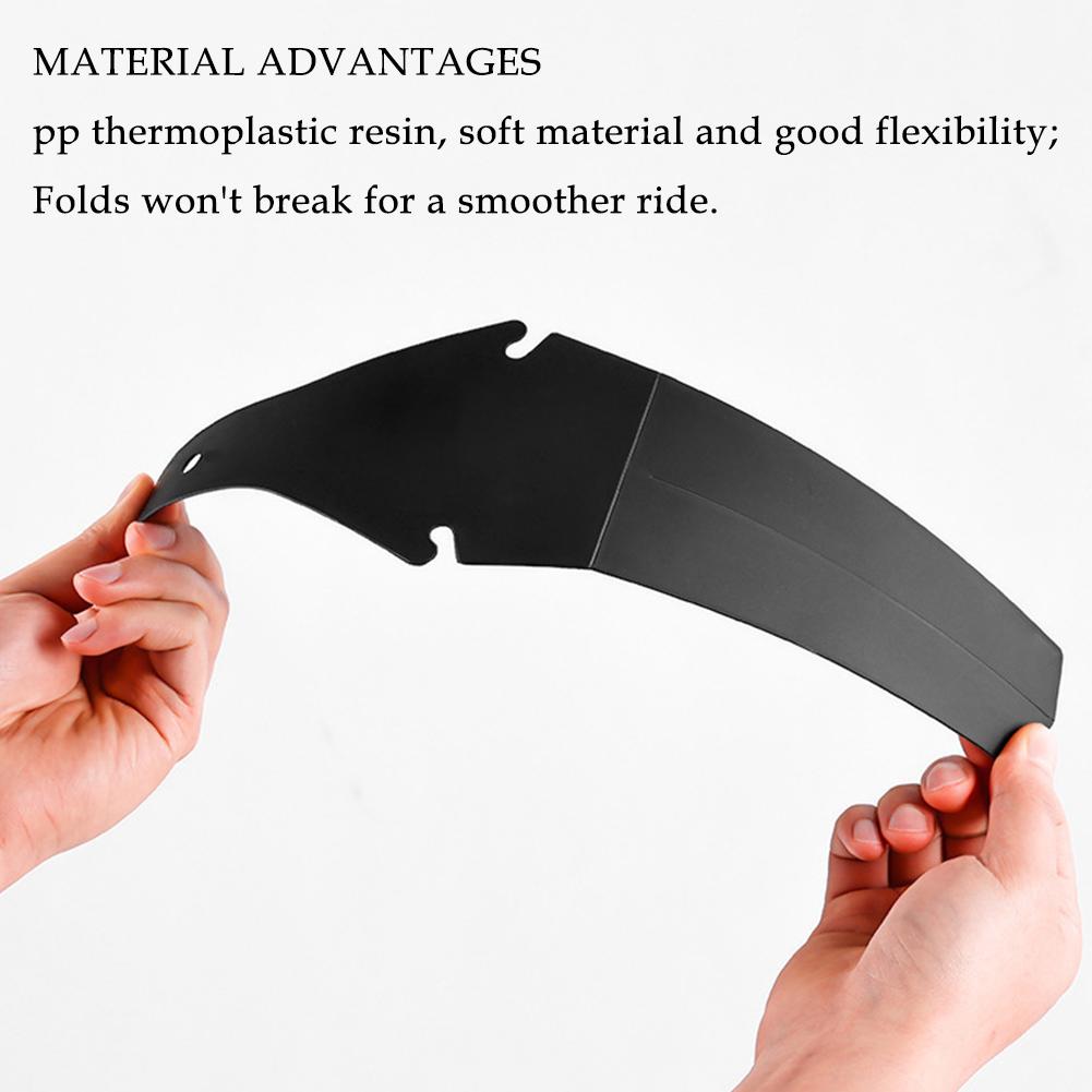 Garde-boue ultra léger et pliable pour vélo, accessoire réglable, recommandé, optimiste, en toute sécurité