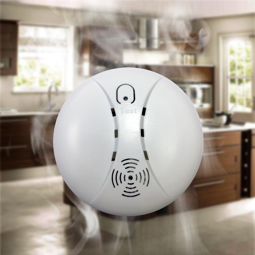 D5A Wireless Fire Protection Smoke Detector Portable Alarm Sensors For Home Security Alarm System In Our Store