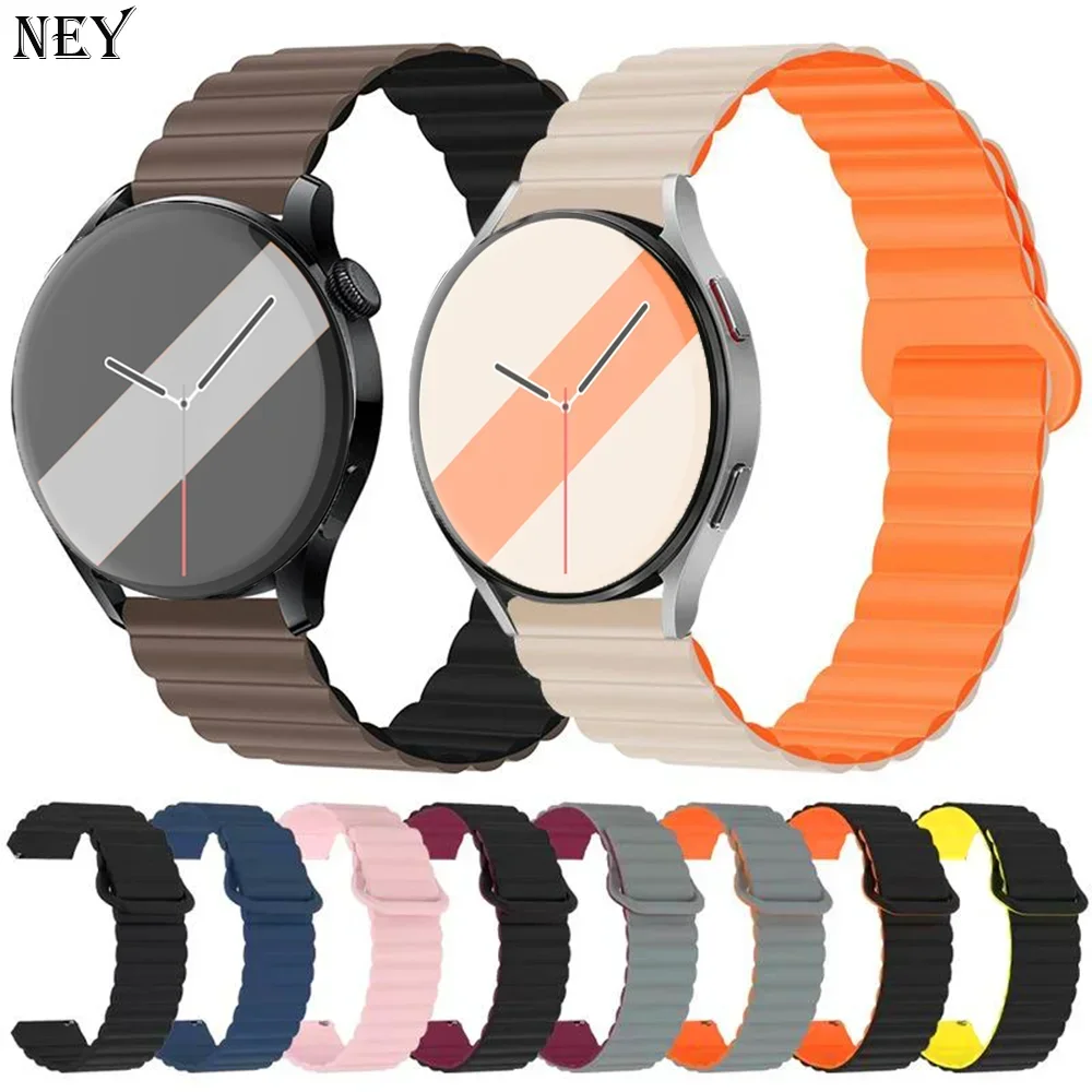 20mm magneettinen ranneke amazfit gts 4/2/3/3 pro/gts 2 mini/gtr 4 22mm gtr 42mm/47mm/ 2/2e/ -ranneke amazfit bip -hihna