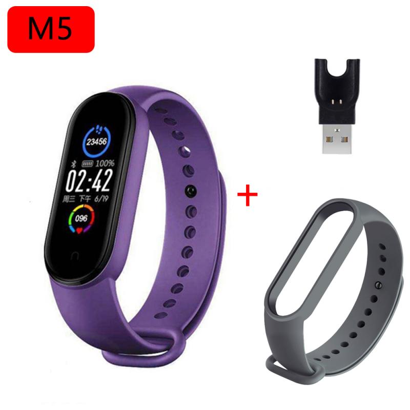 M5 Smart Watch Fitness Tracker pressione sanguigna braccialetto intelligente frequenza cardiaca Sport impermeabile cinturino intelligente con schermo a colori: 13