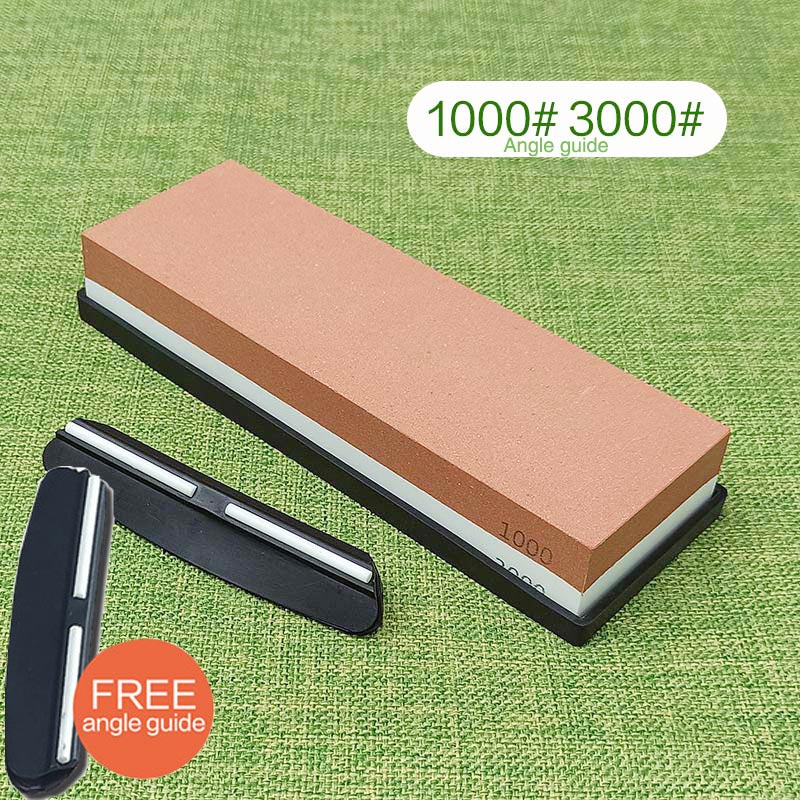 knife grinder knife sharpening Stone Grit white corundum 1000/3000 2000/5000 whetstone sharpener Multi-stage: 1000 3000