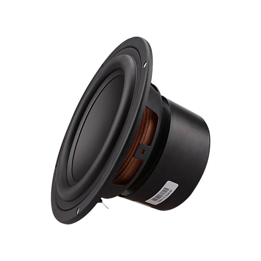 AIYIMA-altavoz de graves potentes para cine en casa, Subwoofer de 5,25 pulgadas, 4, 8 Ohm, 40W, para estantería, Audio de coche, bricolaje, 1 ud.
