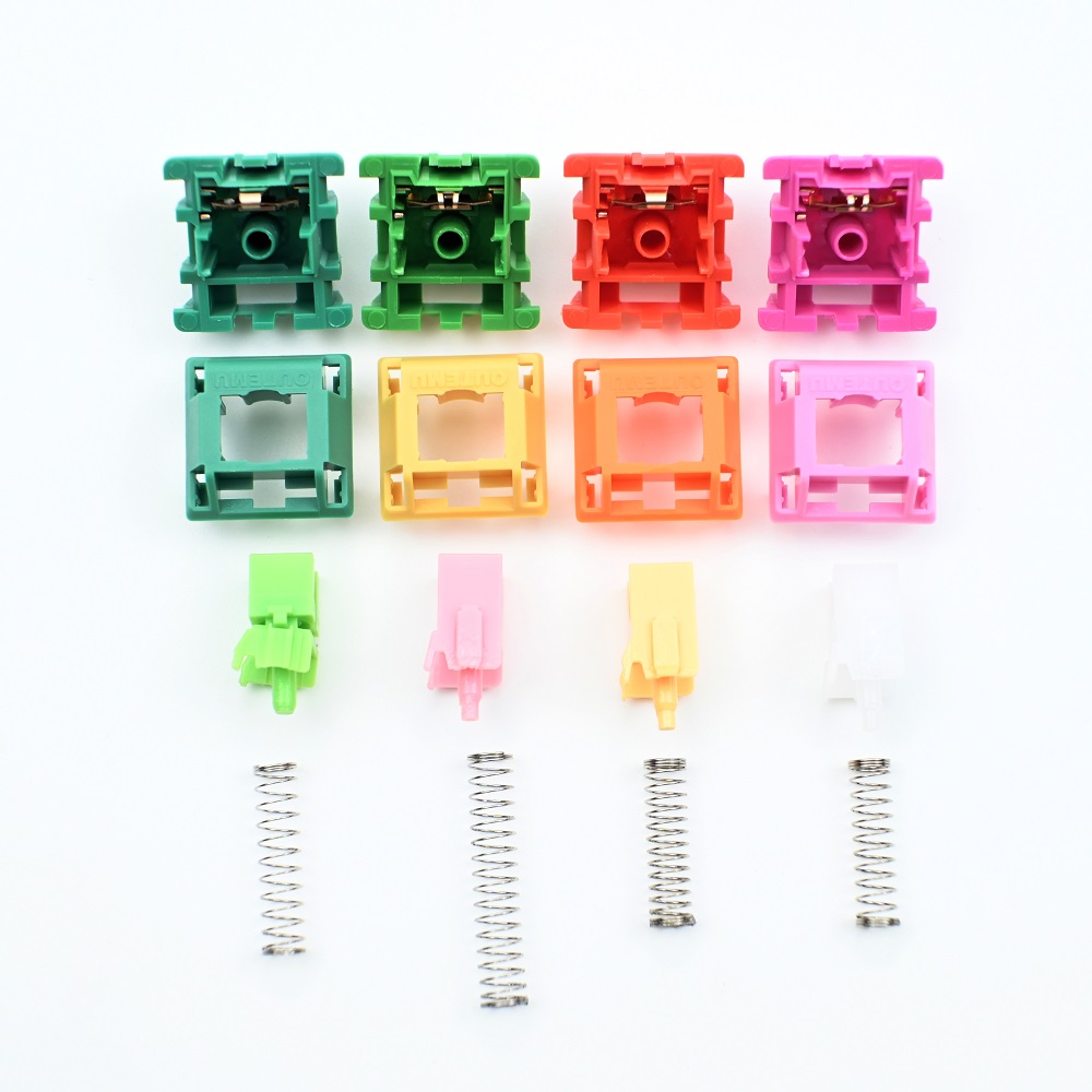 Przełączniki Outemu Mechaniczny przełącznik klawiatury Lubed Four Seasons Series 3Pin Linear Tactile Clicky Niestandardowe przełączniki MX do gier DIY