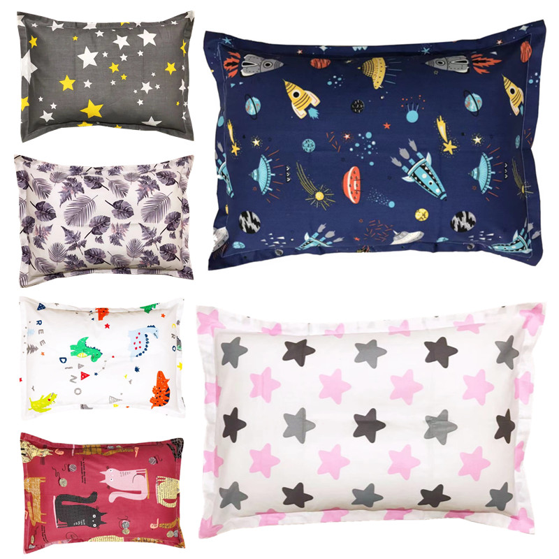 35*50CM 100% Cotton Baby Pillowcase kids pillow case Animal infant Newborns pillow cover Cartoon Children Pillowcase boys girls