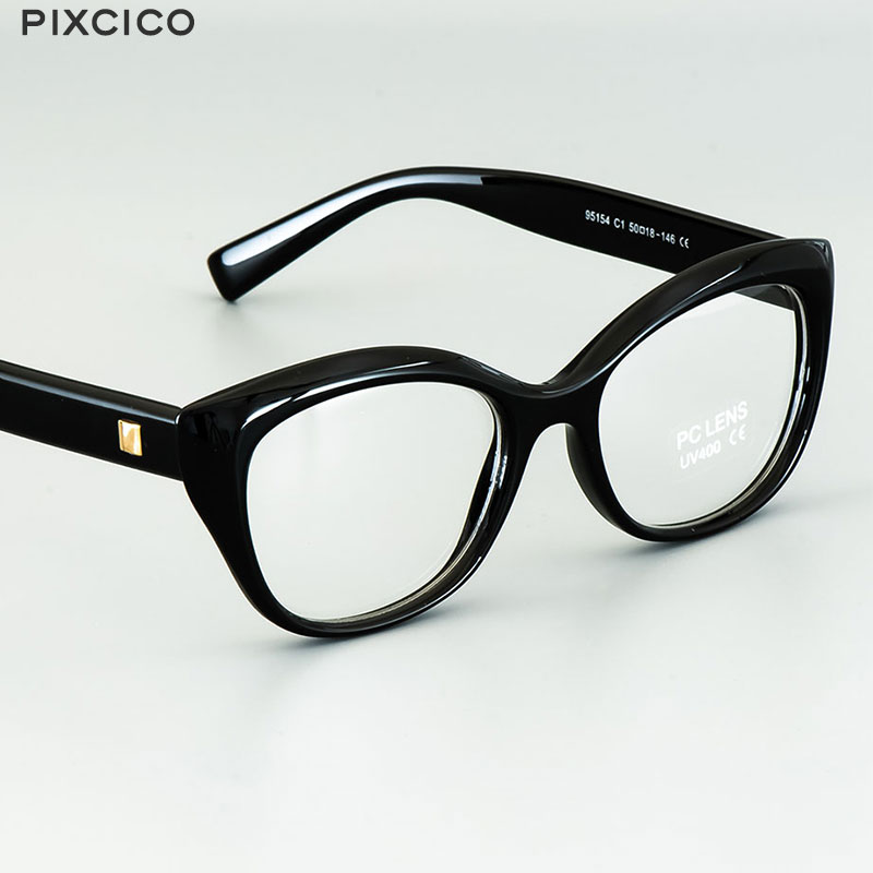 Pixcico 45675 Kat Bril Frames Mannen Vrouwen Optische Mode
