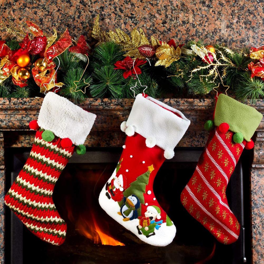 Crochet de suspension en forme de S, 20 pièces, crochet de suspension en métal pour arbre, motif étoile, pour couronne de noël, décoration d'arbre, pour la maison