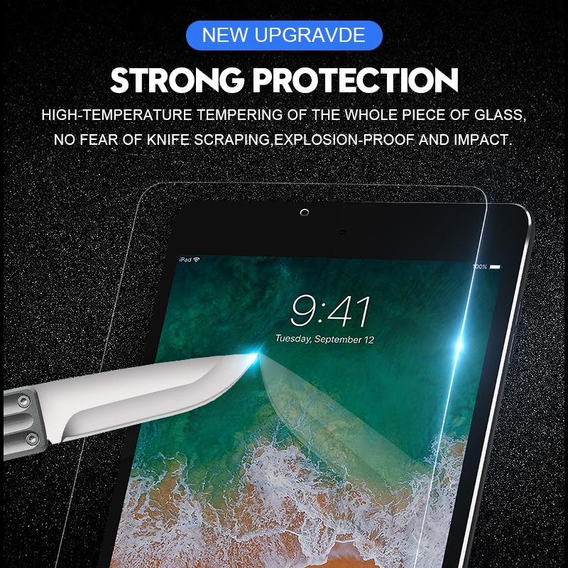 Vidrio templado para Samsung Galaxy Tab A 8,4 A 10,1 , borde curvo, Protector de pantalla para Galaxy Tab S2 S4 S5e S6 lite 10,4