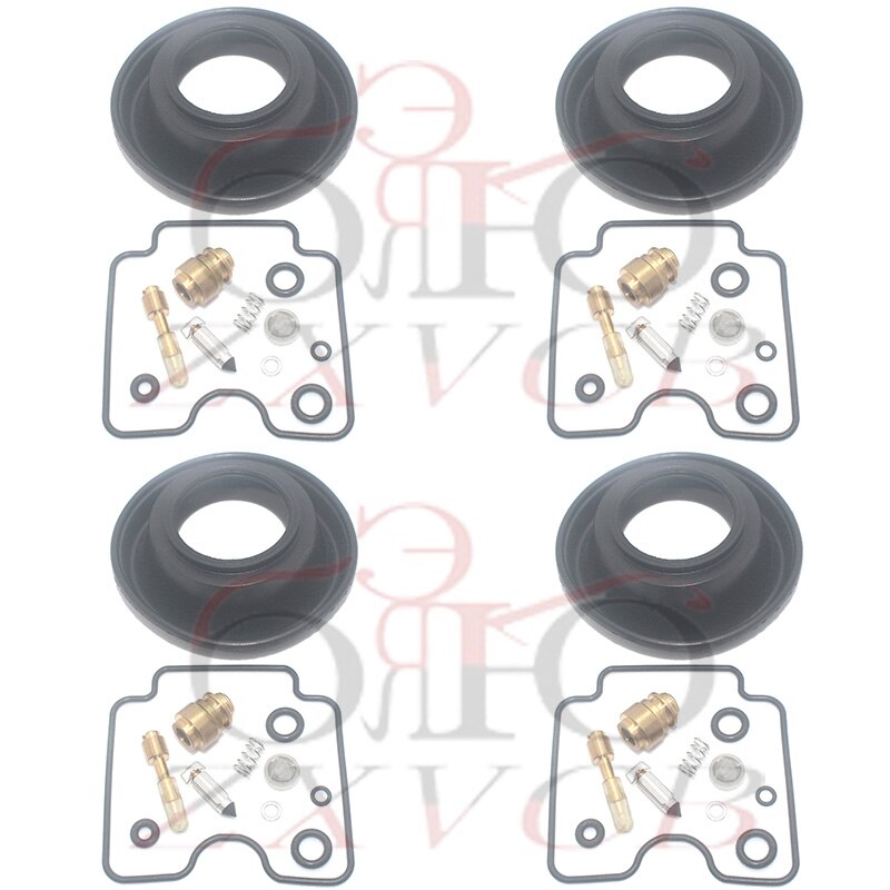 Motorcycle carburetor repair kit for FZS1000 FZS 1000 FAZER FZ-1 2001-2005 floating needle parts gasket
