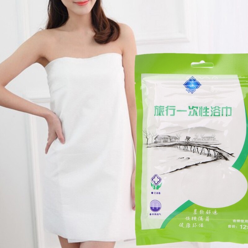 Portable Travel Business Hotel Guest Room Soft Disposable Towel Bath Towels