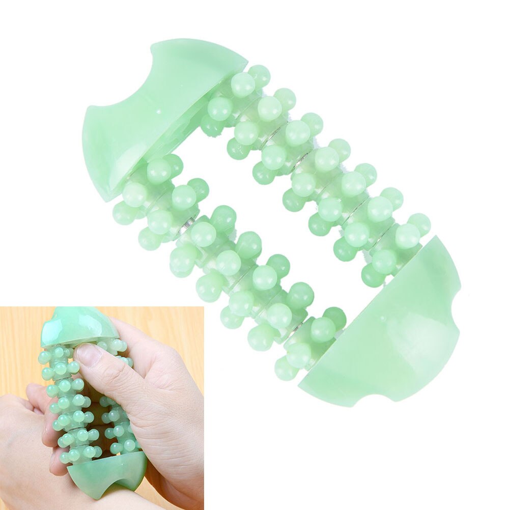 1Pc Hand Vinger Massager Dual Roller Joint Ontspannen Nail Plastic Massage Tool Pijnbestrijding Gezondheidszorg Ouders