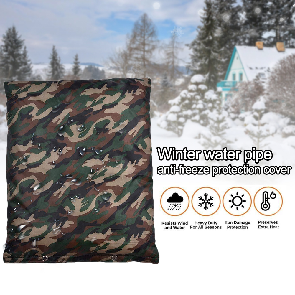 Hjem frysebeskyttelse vandtæt pose udendørs kunstvanding vinter tilbageløbssikring rørisoleringspose sprinkler havehane: M