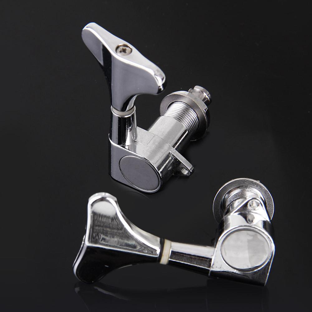 Electric Bass Tuning Pegs Tuners Machine Heads Knobs Set for Acoustic String Jazz Bass Replacement Music Instrument Parts
