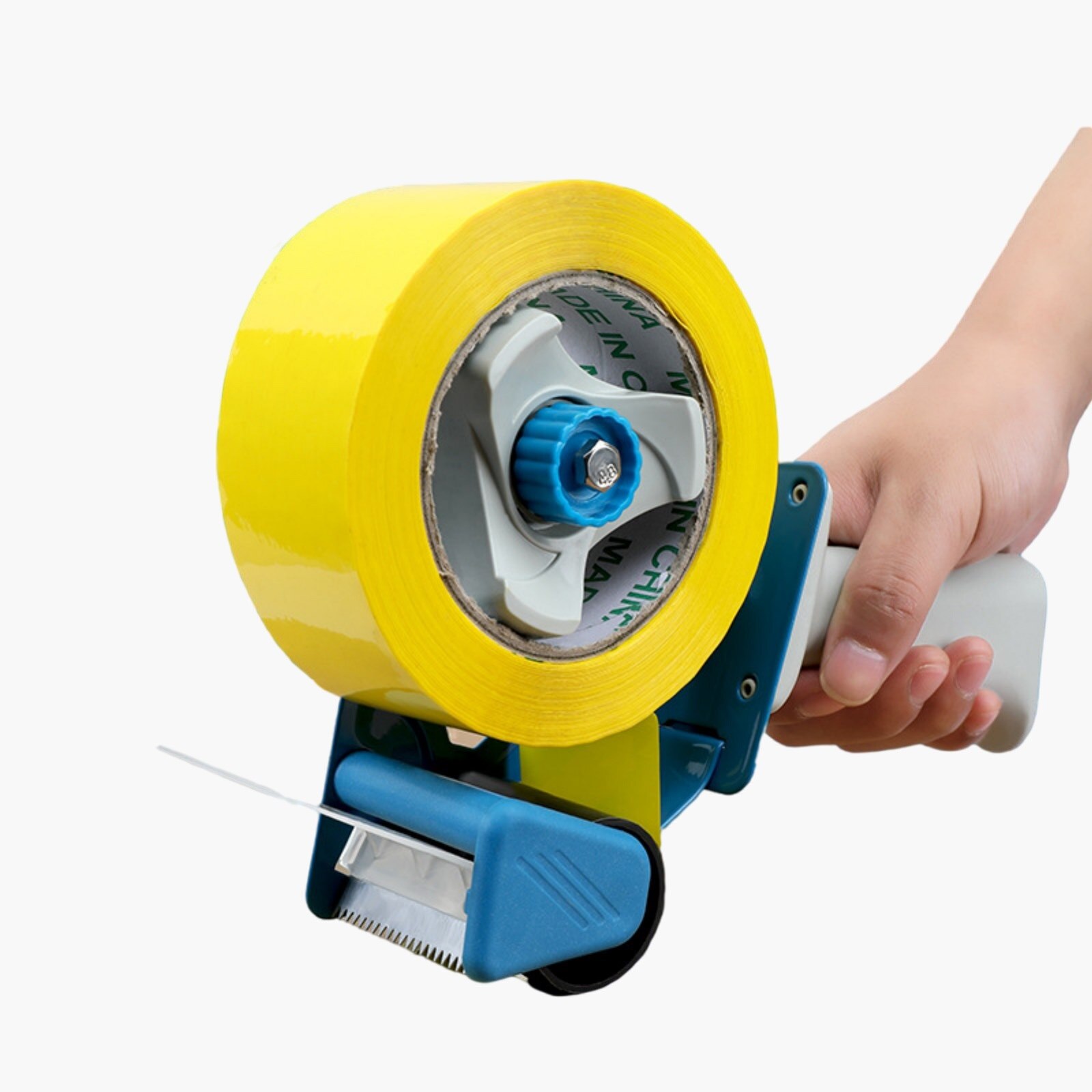 Packing Tape Dispenser Packaging Parcel 50mm Width Roller Tapes Cutter Sealing Tape Holder Plastic Sealing Packer Dispensers