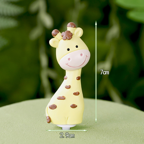 Cake topper personnalisé enfant, lion, girafe, jungle