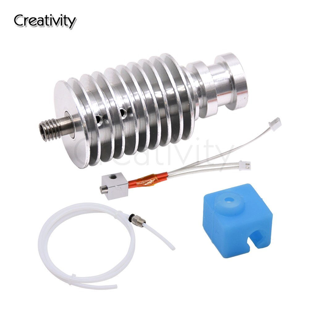 Kit de extrusora V5 j-head Hotend E3D Bowden V5, bloque de calentador 12/24V para Anycubic I3 Mega/Chiron, piezas de impresora 3D VS V6 Hotend, 2 uds.