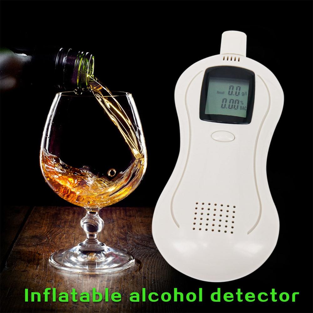 Bærbar alkohol tester led skærm alkometer til personlig brug for nylig