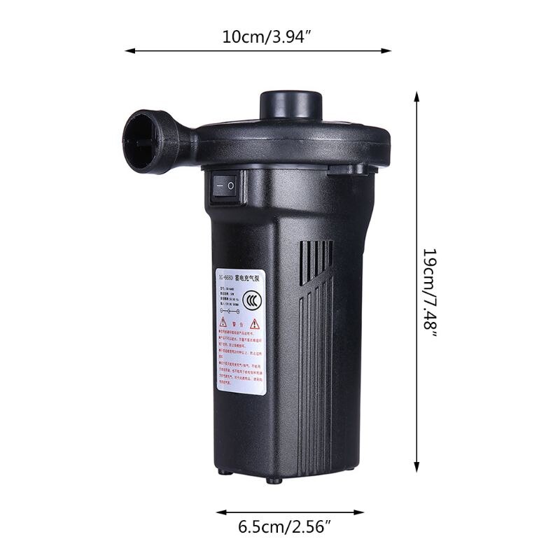 Rechargeable Electric Air Pump Inflate Deflate Nickel Cadmium Battery Inflatable Household Car Air Pump MOLD