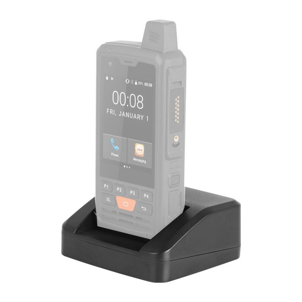 Carregador de mesa para rádio anysecu 4g-p3, poc, rádio, walkie talkie, f50