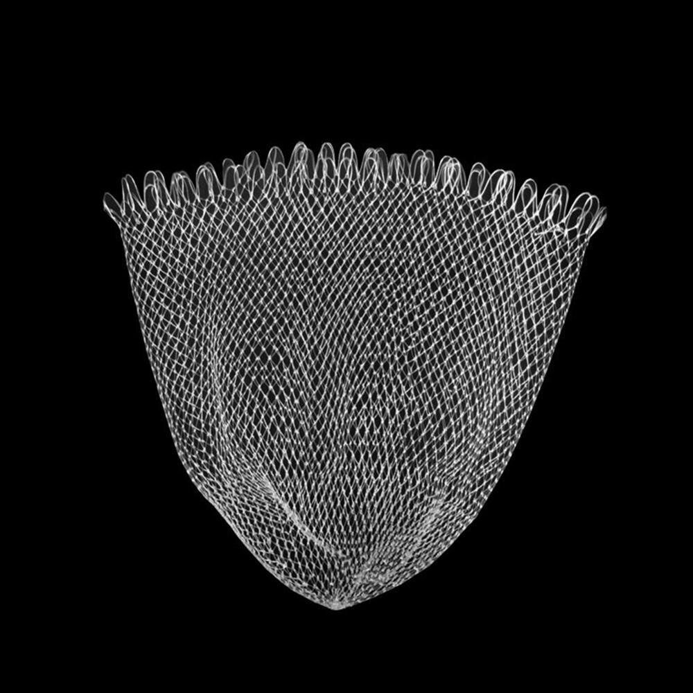 Nylon Fishing Nets Collapsible Fishing Tools Durable Nylon Dip Large Thick Net Depth Rhombus Landing Hole Mesh Thread Foldi O9F9